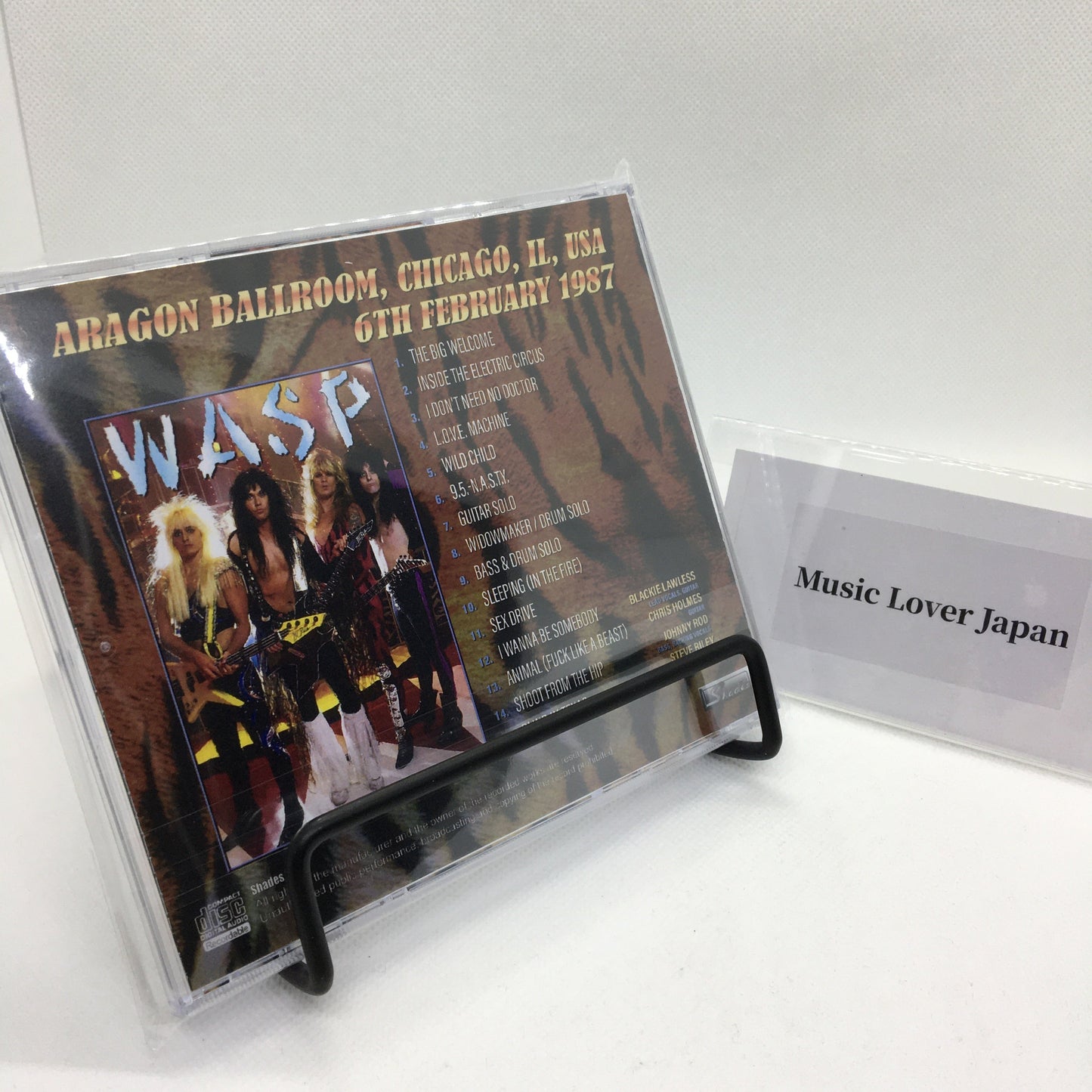 W.A.S.P. / CHICAGO 1987 (1CDR)