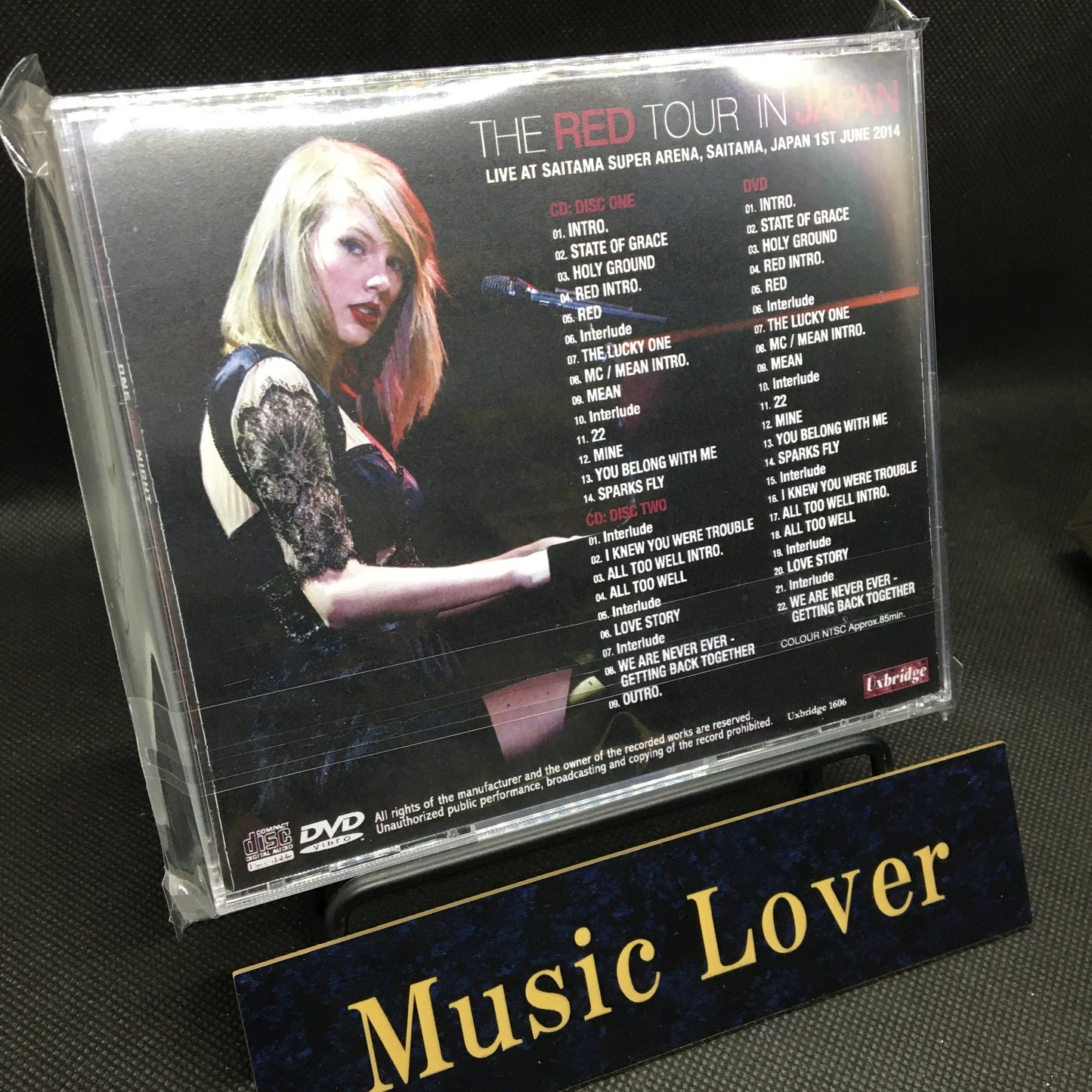 TAYLOR SWIFT / ONE RED NIGHT SSA 2014 (2CDR+1DVDR)