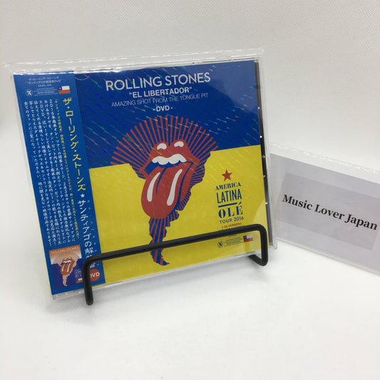 THE ROLLING STONES / EL LIBERTADOR DVD AMAZING SHOT FROM THE TONGUE PIT (1DVD)