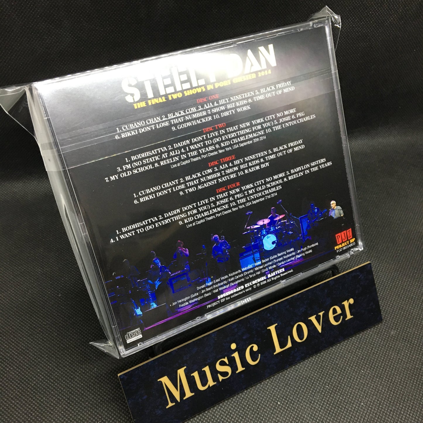 STEELY DAN / THE FINAL TWO SHOWS IN PORT CHESTER 2014 SOUNDBOARD (4CDR)
