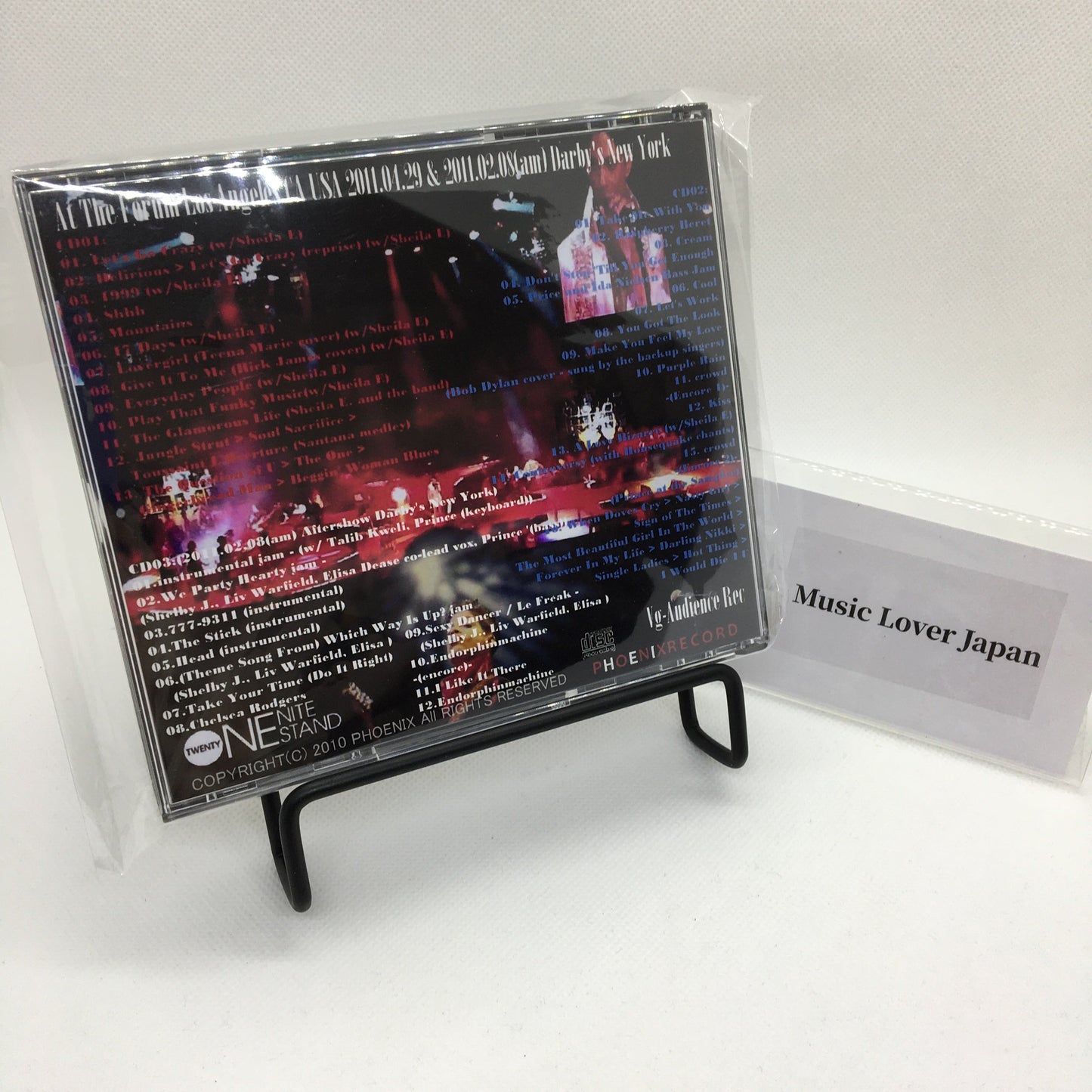 Prince / Welcome 2 America Twenty One Night Stand The Forum Los Angeles 2011.04.29 (3CDR)