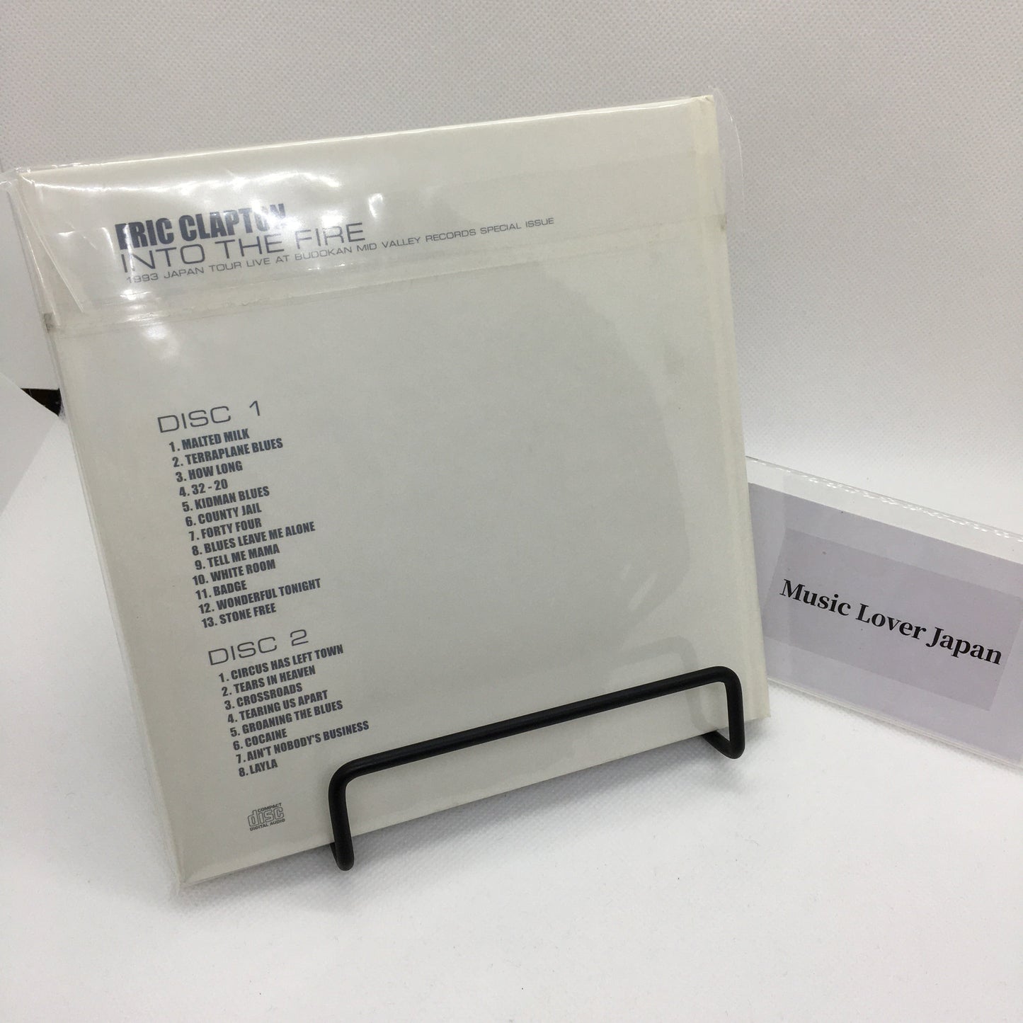 ERIC CLAPTON / INTO THE FIRE DEFINITIVE EDITION Booklet Type Hard Cover (2CD)