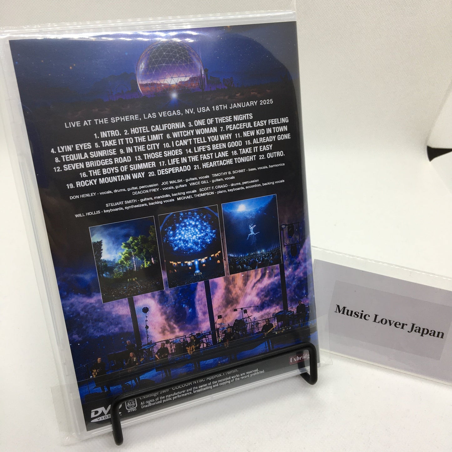 THE EAGLES / THE SPHERE 2025 01-18 (1DVDR)