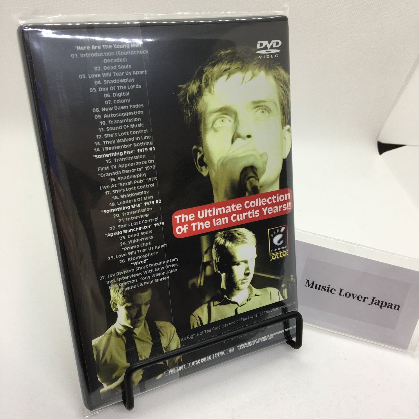 Joy Division / Dead Souls Video Compile PRO SHOT (1DVDR)