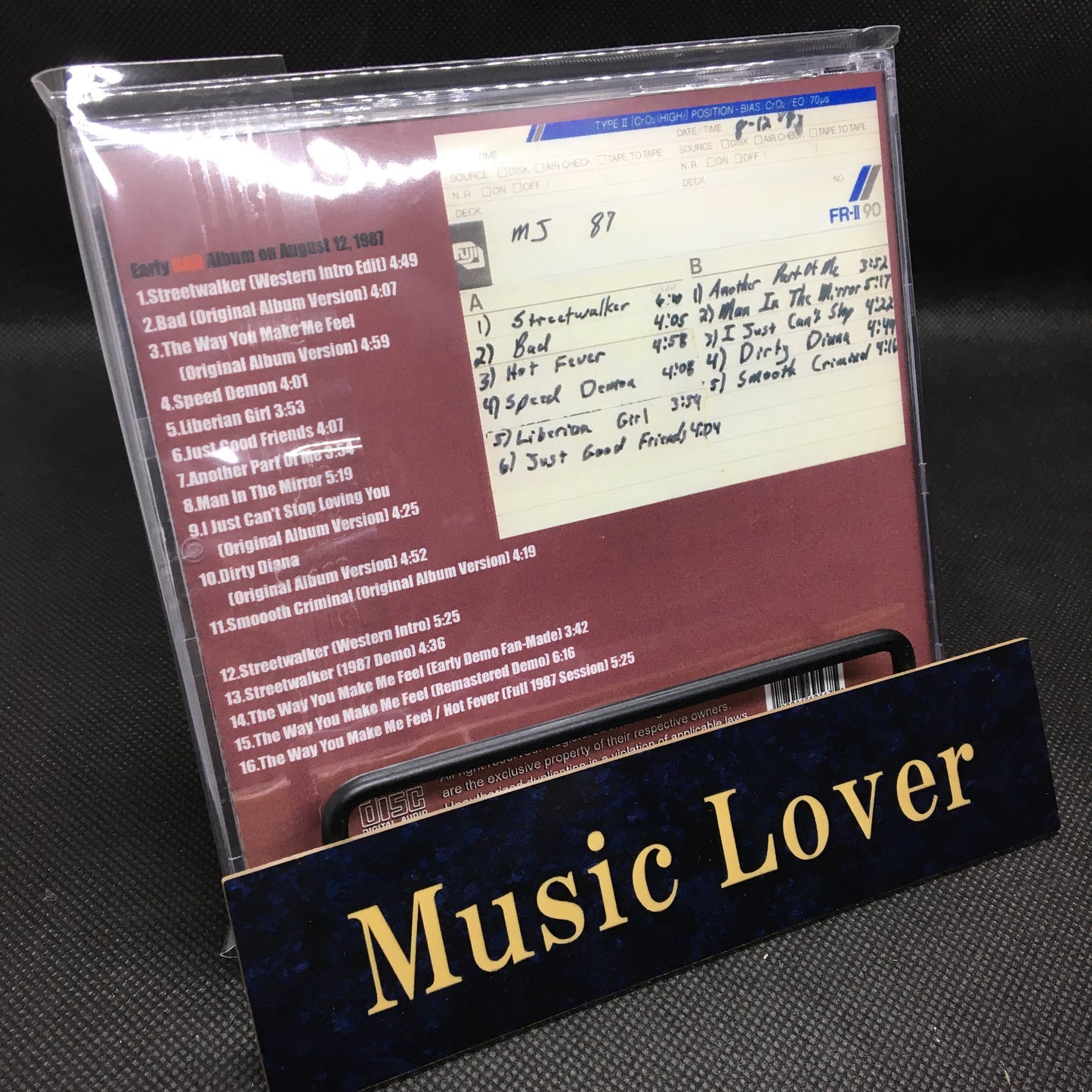 Michael Jackson / Bad Sessions Definitive Edition Vol.11 (1CDR)
