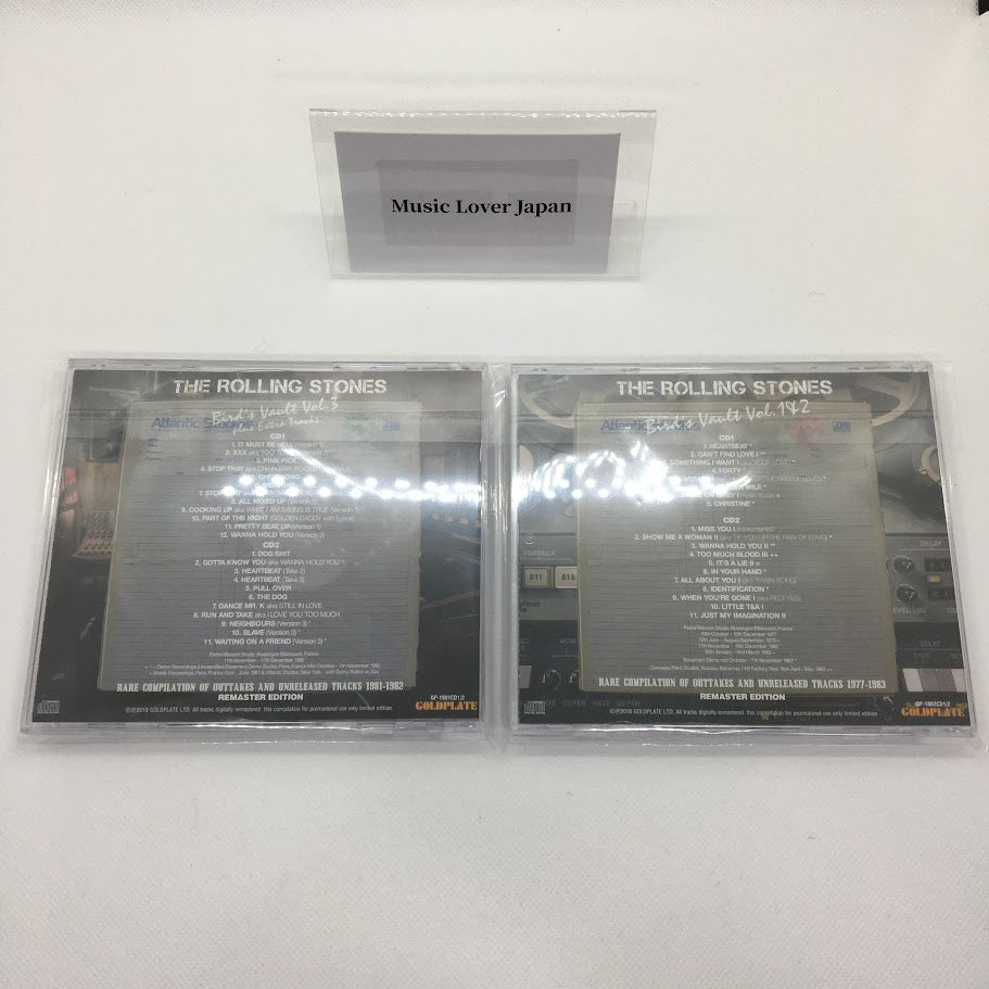 The Rolling Stones Bird's Vault Vol. 1&2 + Vol. 3 4CD Set 1977-1983