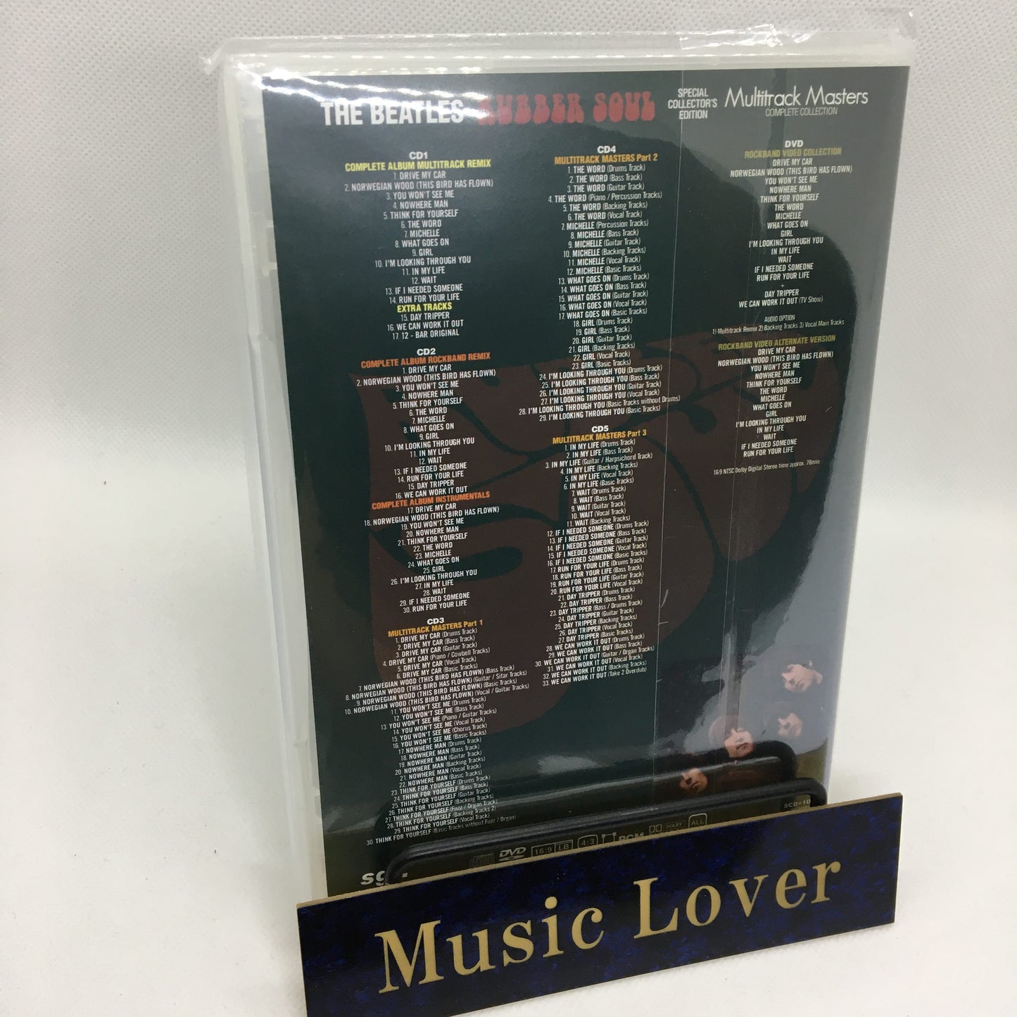 The Beatles Rubber Soul Special Collector's Edition 5CD 1DVD Set