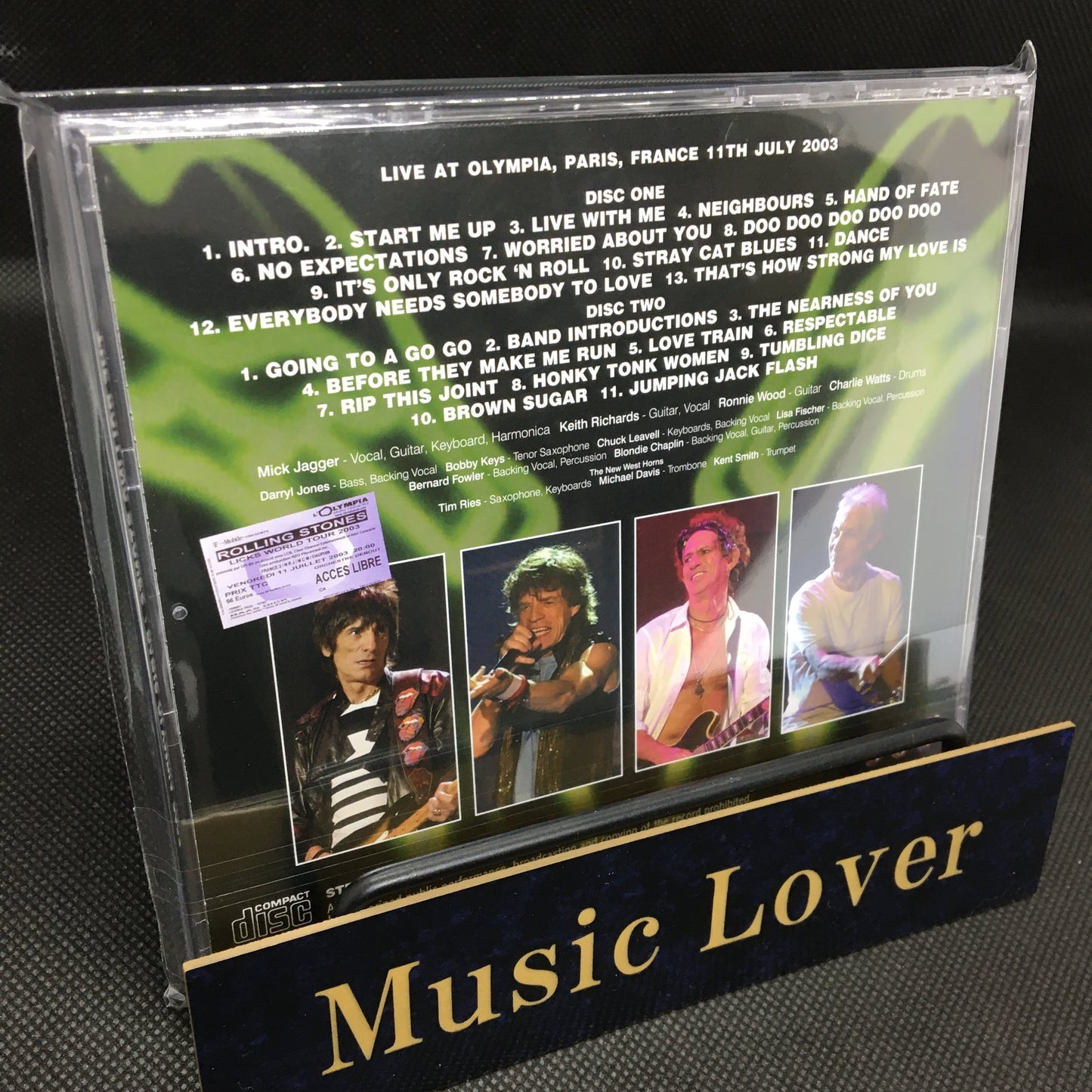 THE ROLLING STONES / PARIS OLYMPIA 2003 (2CD)