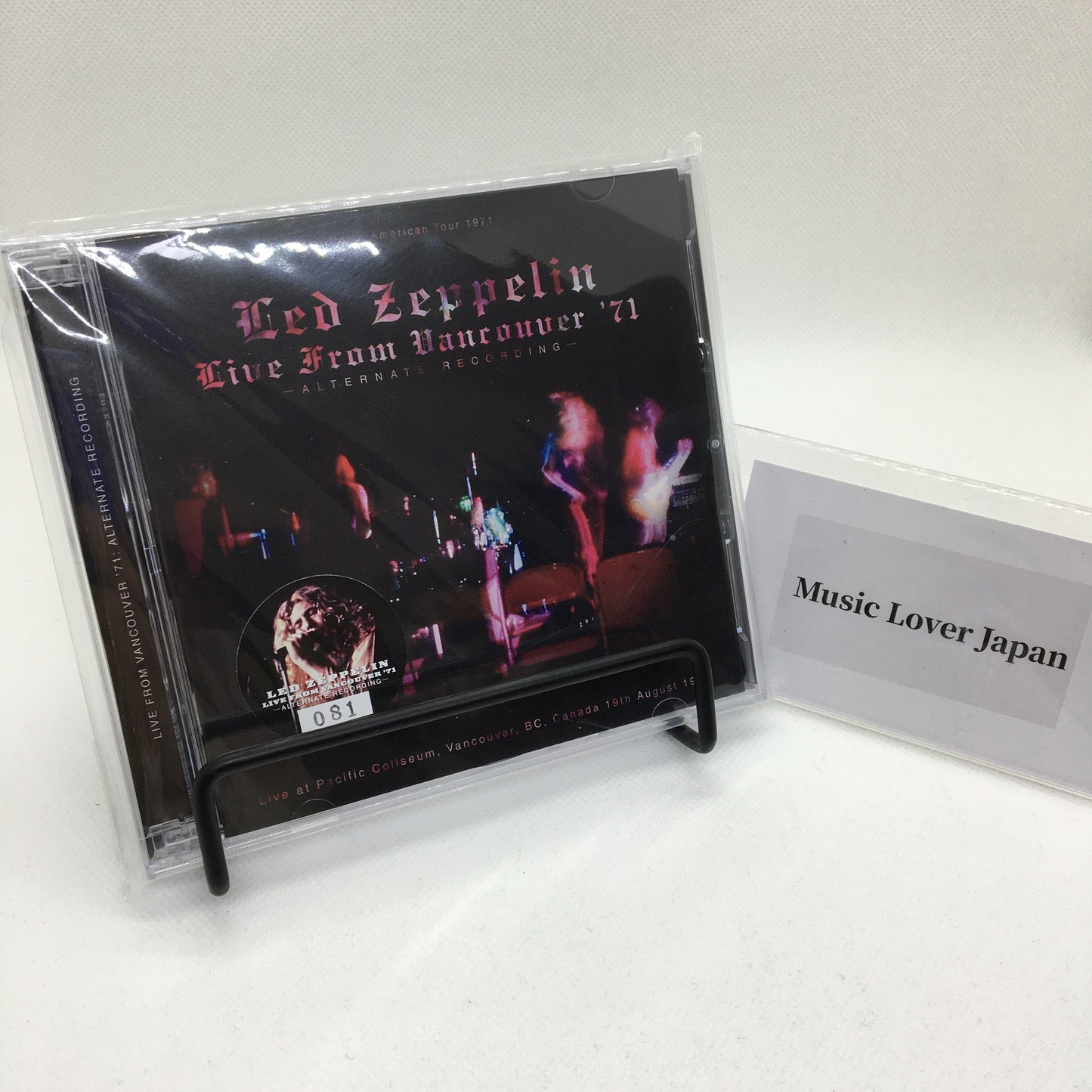 LED ZEPPELIN / LIVE FROM VANCOUVER '71 Alternate Recording (2CD)