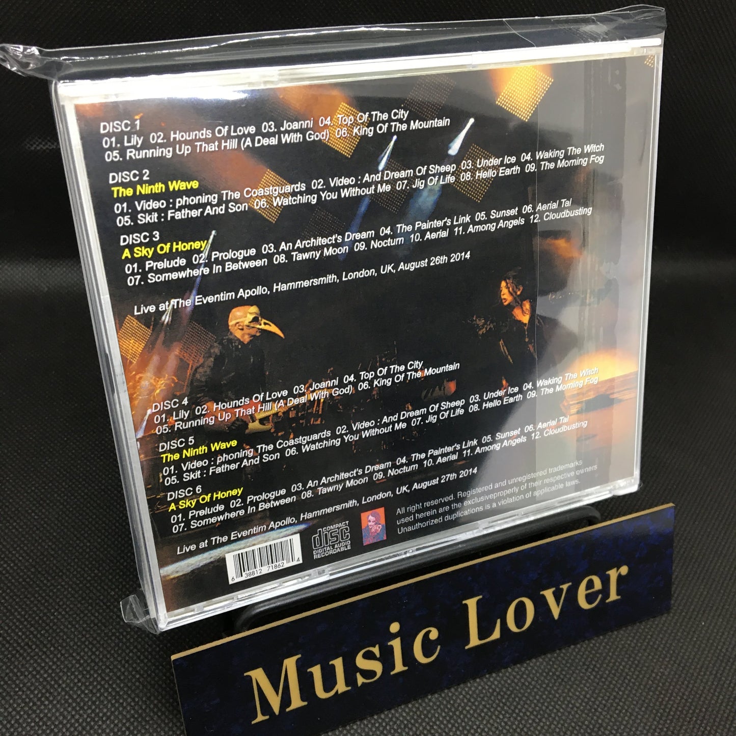 KATE BUSH / BEFORE THE DAWN FIRST & SECOND SHOW (6CDR)