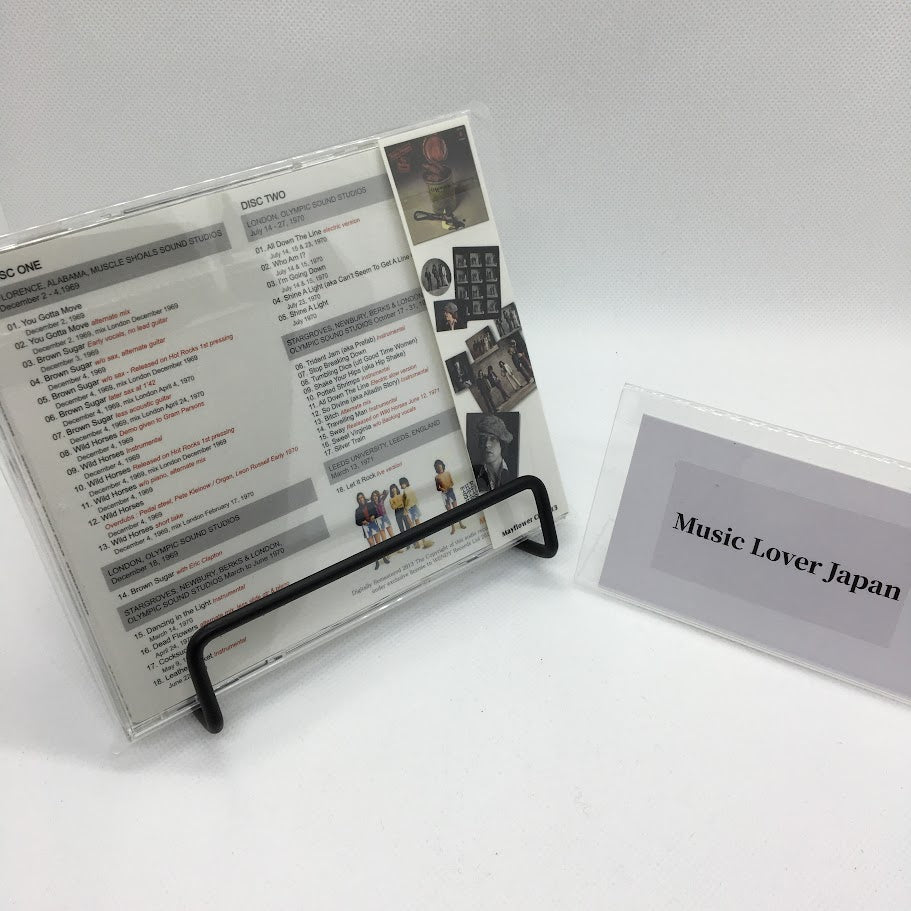 THE ROLLING STONES / STICKY FINGERS SESSIONS 1969-1970 【2CD】