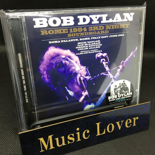 BOB DYLAN / ROME 1984 3RD NIGHT SOUNDBOARD (2CD)