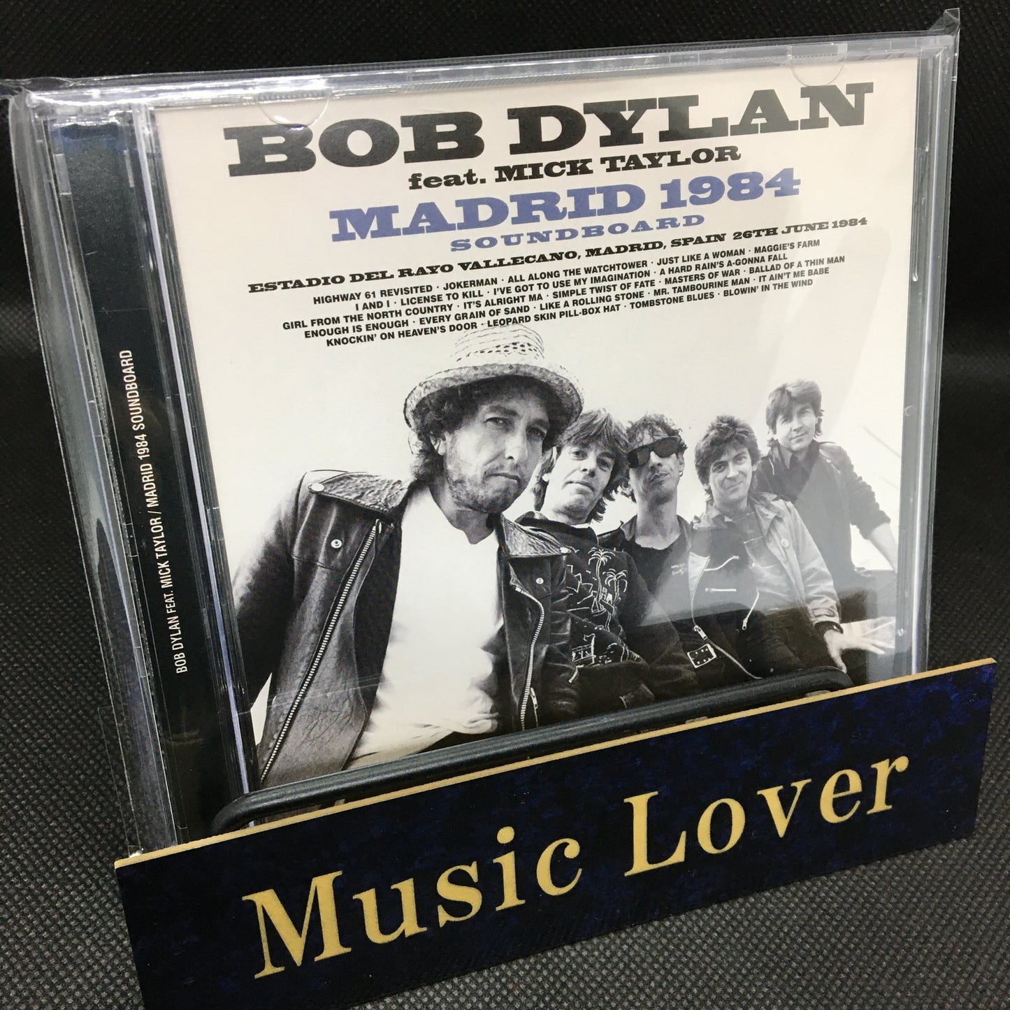 BOB DYLAN feat. Mick Taylor / MADRID 1984 SOUNDBOARD (2CD)