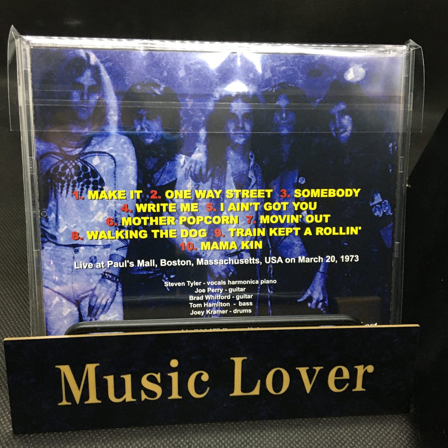 AEROSMITH / COMPLETE BOSTON 1973 Soundboard (1CDR)