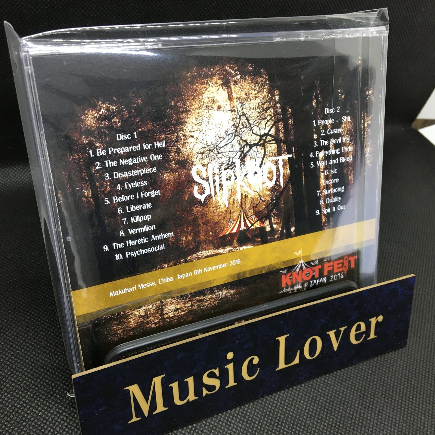 Slipknot / KNOTFEST JAPAN 2016 Day 2 (2CDR)