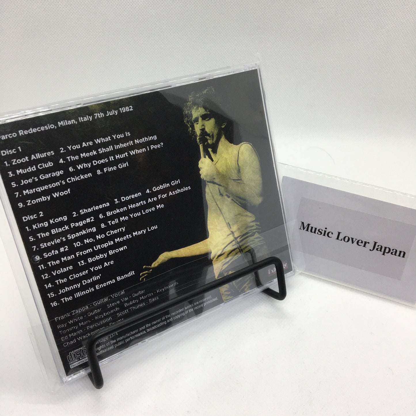 FRANK ZAPPA / MILAN 1982 (2CDR)