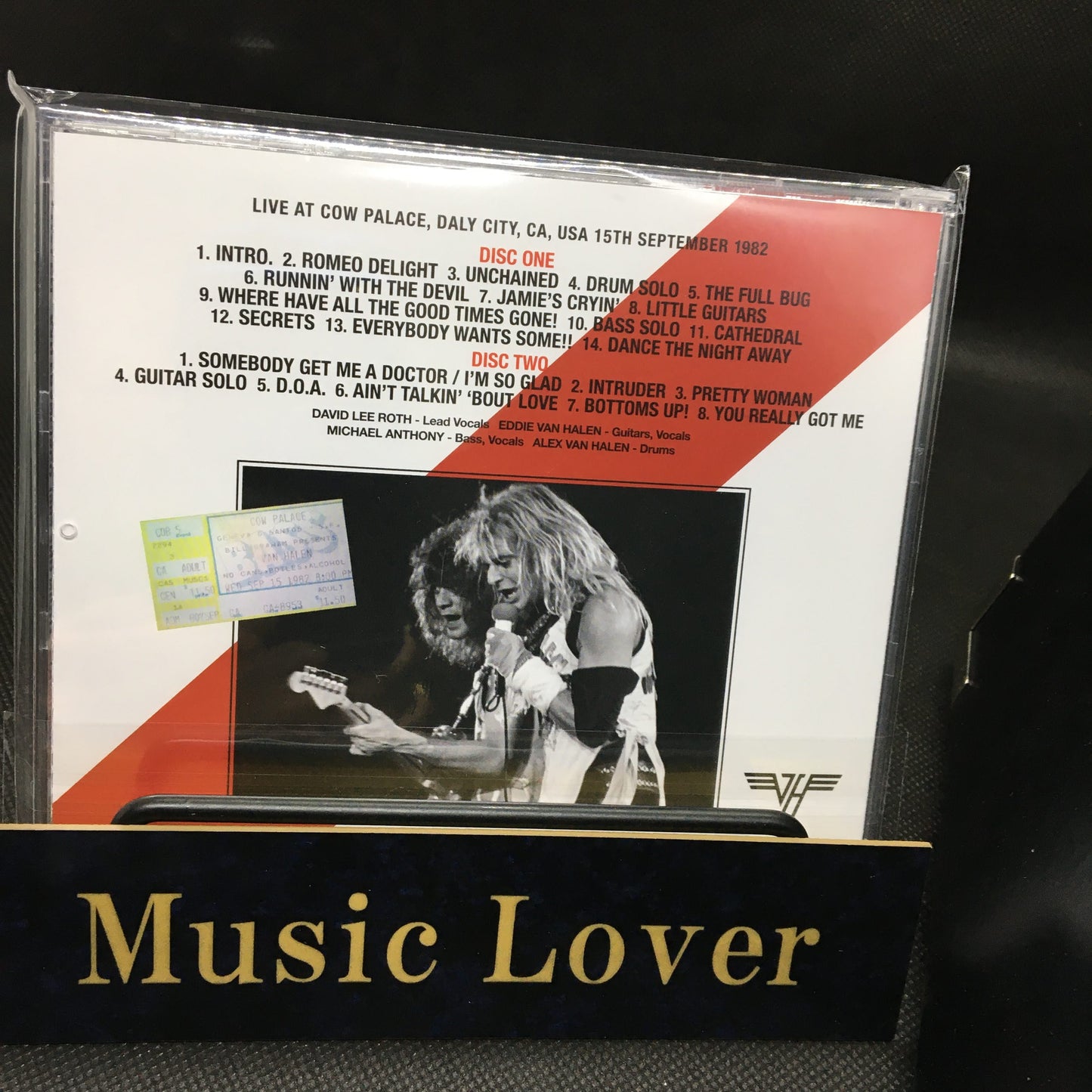 VAN HALEN / SAN FRANCISCO 1982 2ND NIGHT SOUNDBOARD (2CD)