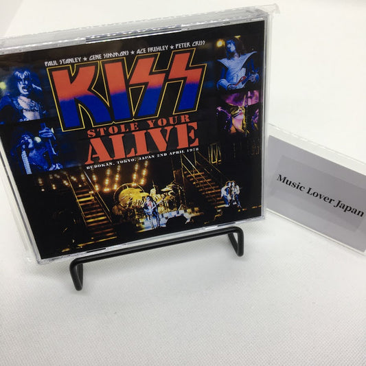 KISS / STOLE YOUR ALIVE BUDOKAN 1978 (4CDR)