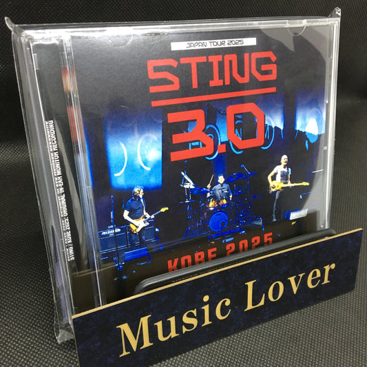 STING / KOBE 2025 REGISTRAZIONE IEM ORIGINALE (2CDR)