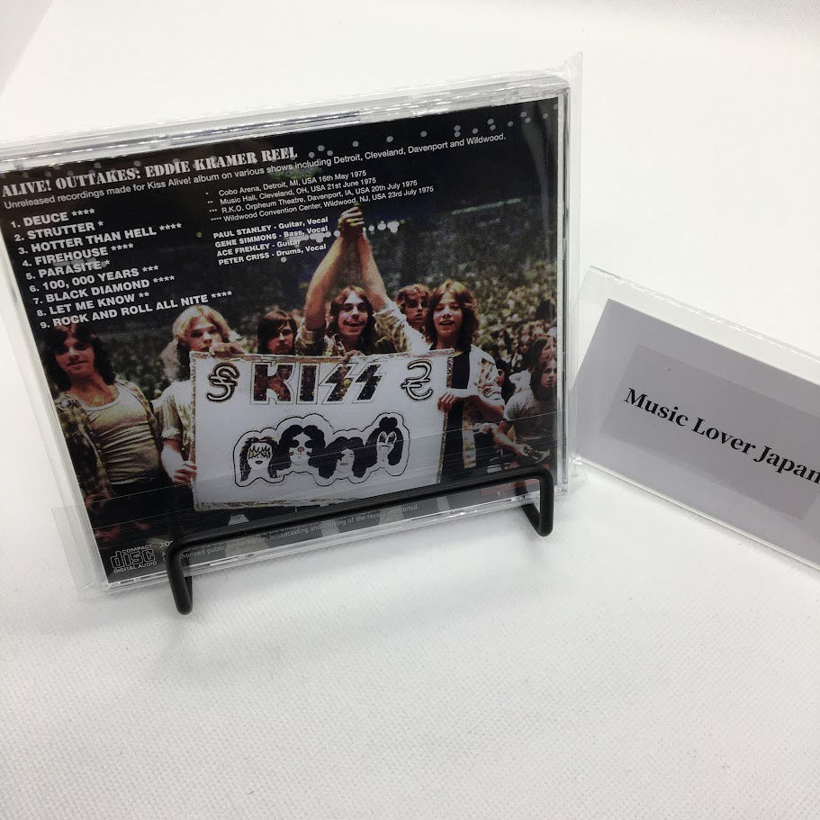 KISS / ¡VIVO! TOMAS ELIMINADAS DE EDDIE KRAMER (1 CD)