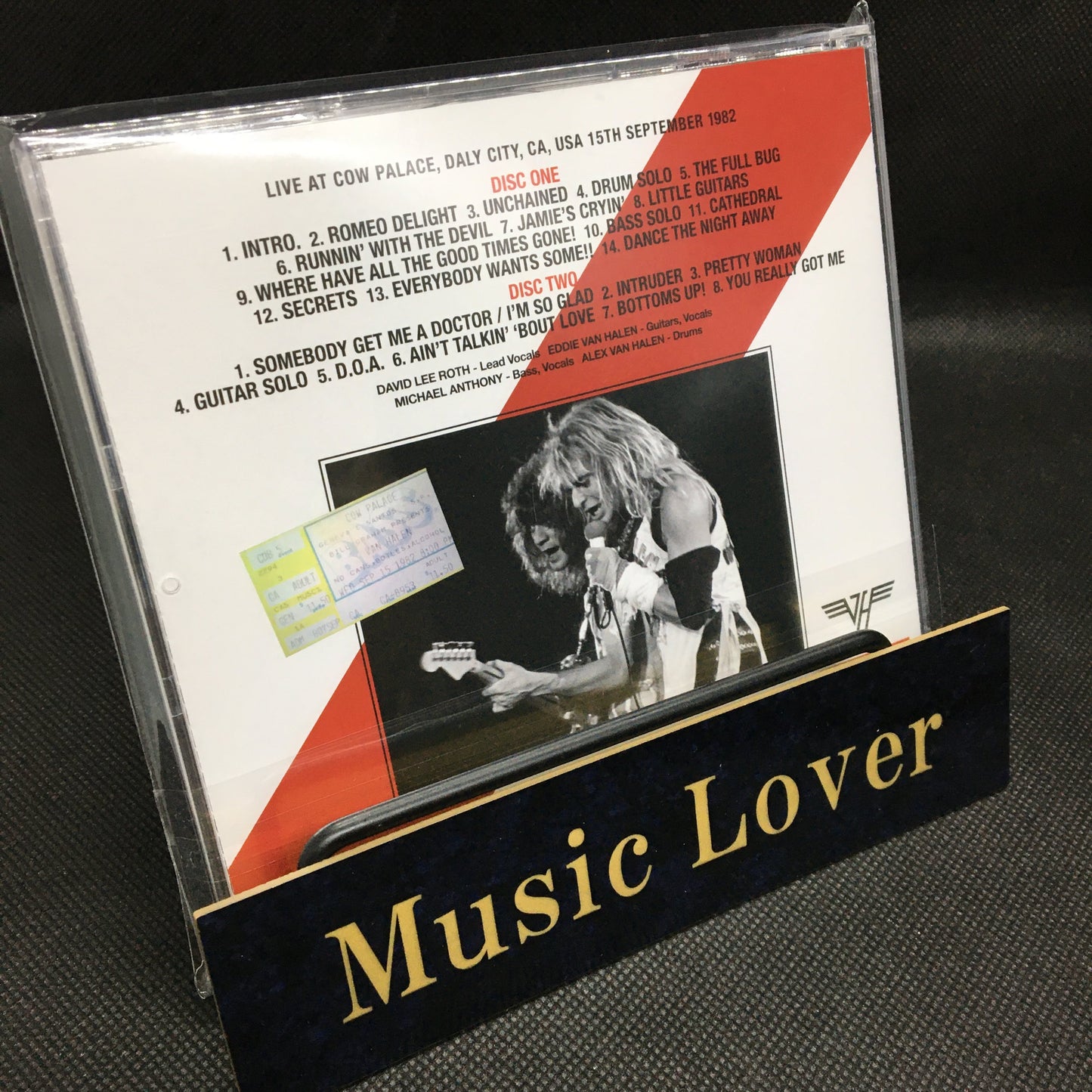 VAN HALEN / SAN FRANCISCO 1982 2ND NIGHT SOUNDBOARD (2CD)