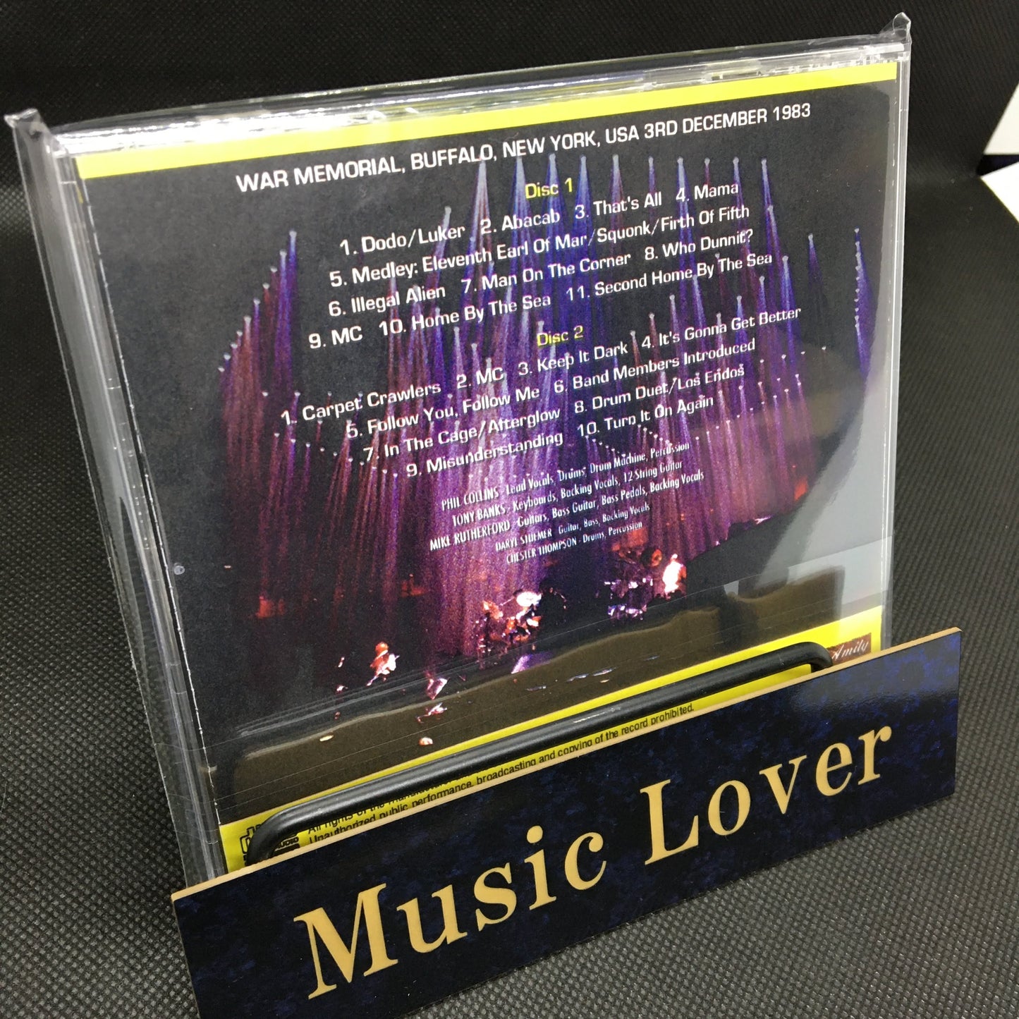 GENESIS / BUFFALO 1983 (2CDR)