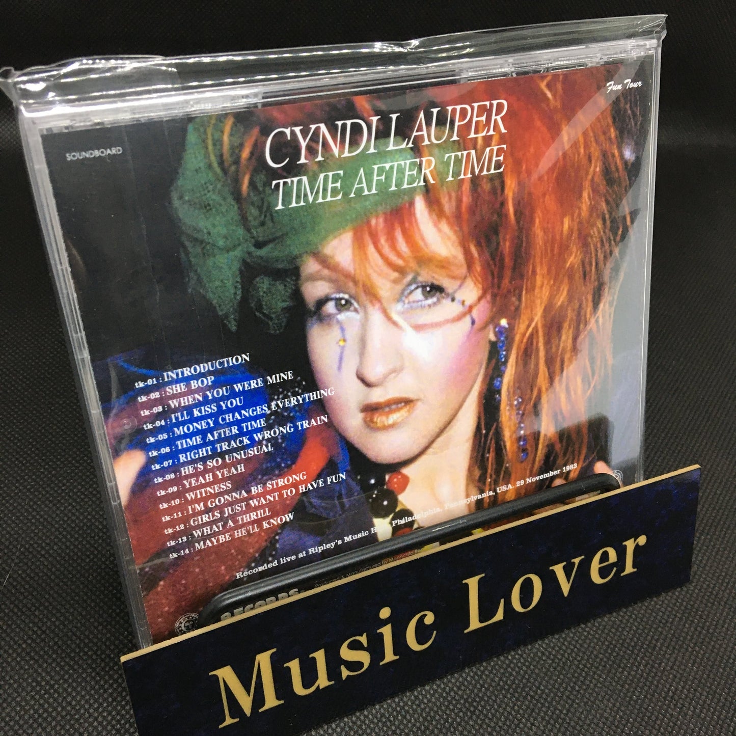 Cyndi Lauper / Time After Time 1986 (1CD) Moonchild Records