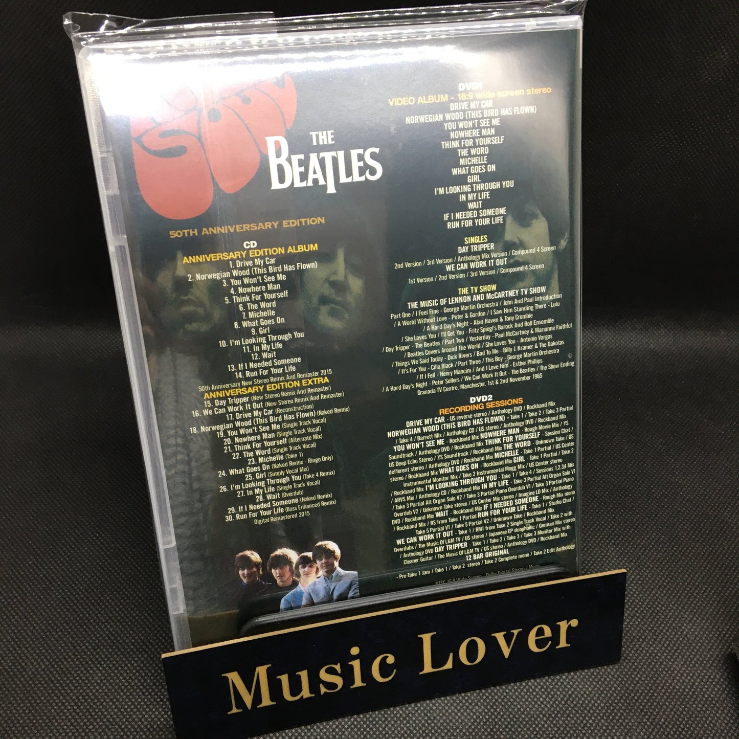 THE BEATLES / RUBBER SOUL 50th ANNIVERSARY EDITION 【1CD+2DVD】