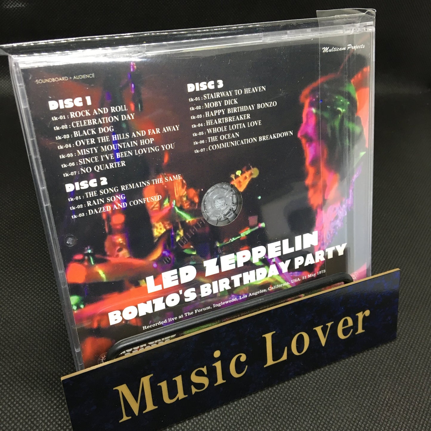 Led Zeppelin Bonzo's Birthday Party 3CD 17 Tracks Moonchild Records