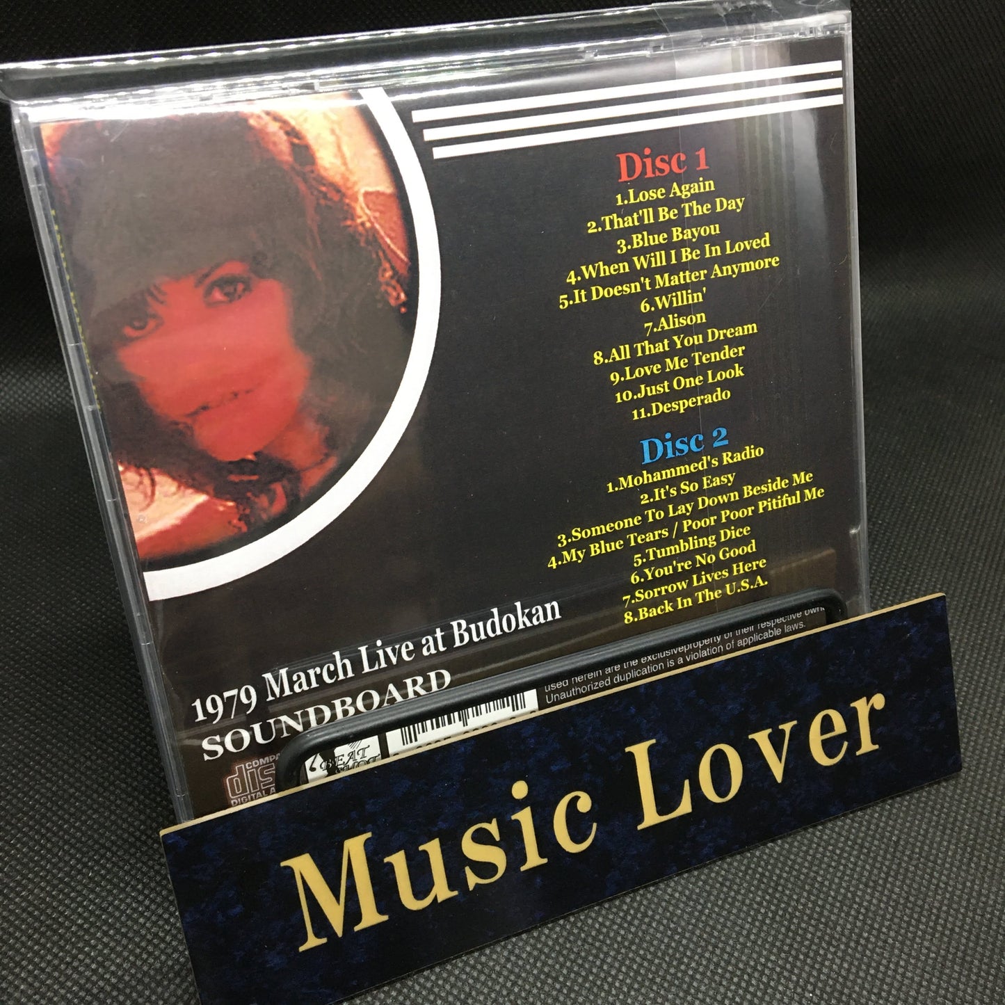 LINDA RONSTADT / JAPAN TOUR 1979 SOUNDBOARD (2CDR)
