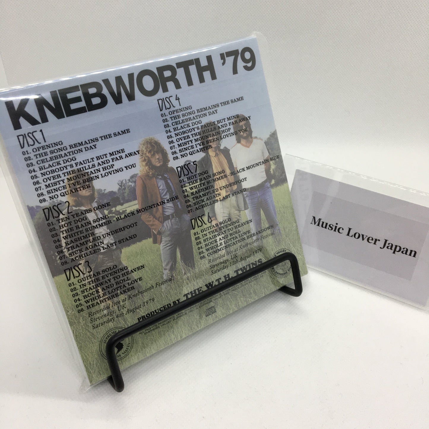 LED ZEPPELIN / KNEBWORTH ‘79 (6CD) Empress Valley