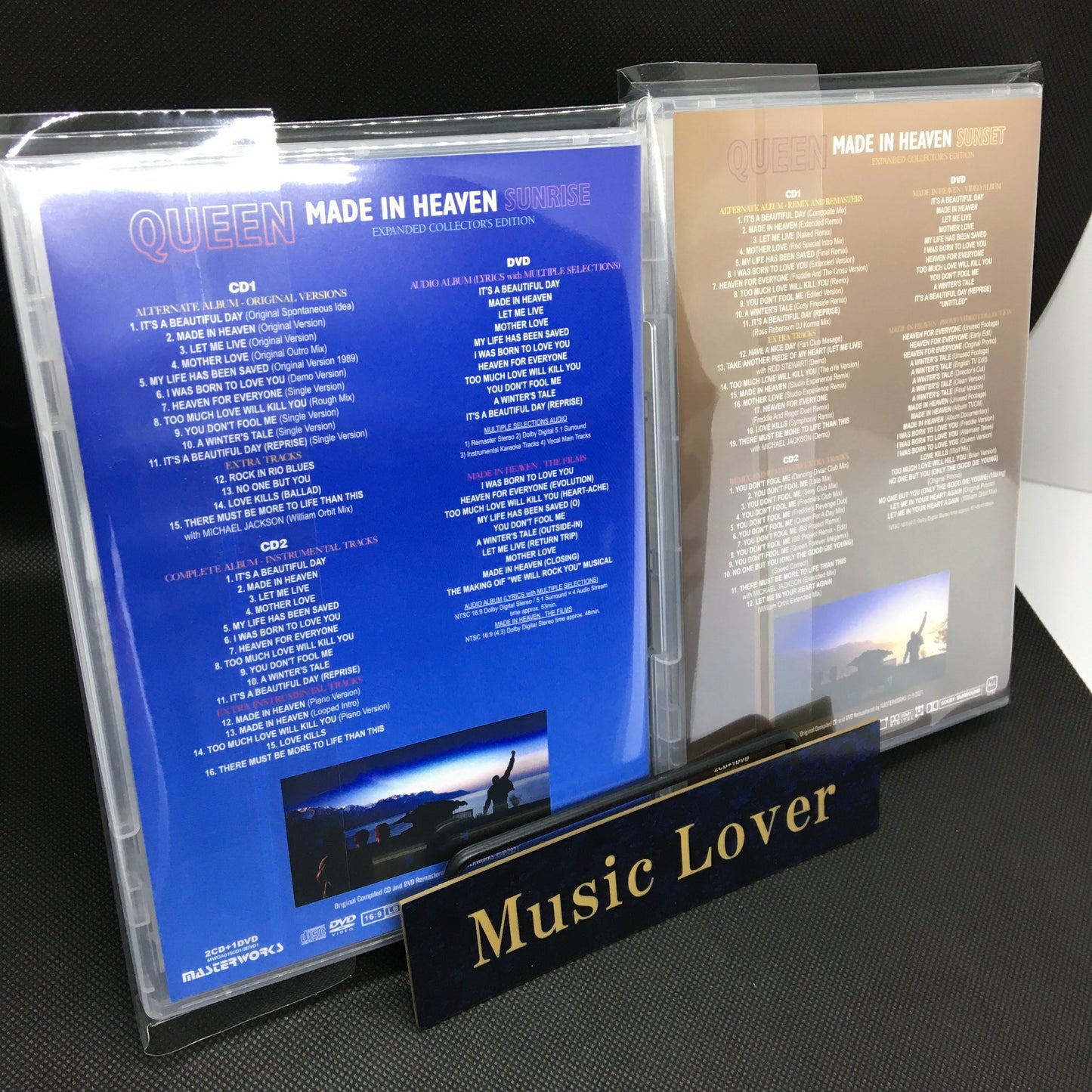 Queen Made In Heaven Sunrise + Sunset Set Expanded Collector's Edition 4CD+2DVD