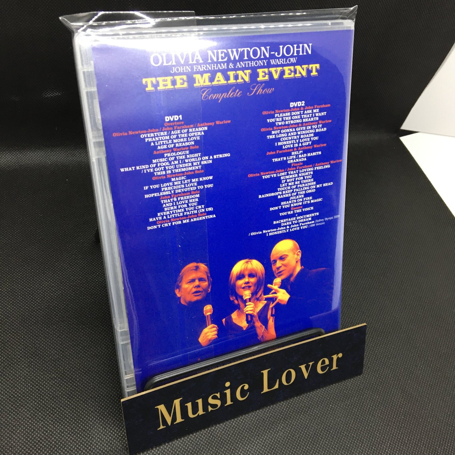 OLIVIA NEWTON-JOHN / THE MAIN EVENT COMPLETE SHOW (2DVD)