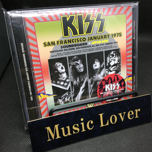 KISS / SAN FRANCISCO JANUARY 1975 SOUNDBOARD UPGRADE (1CD)