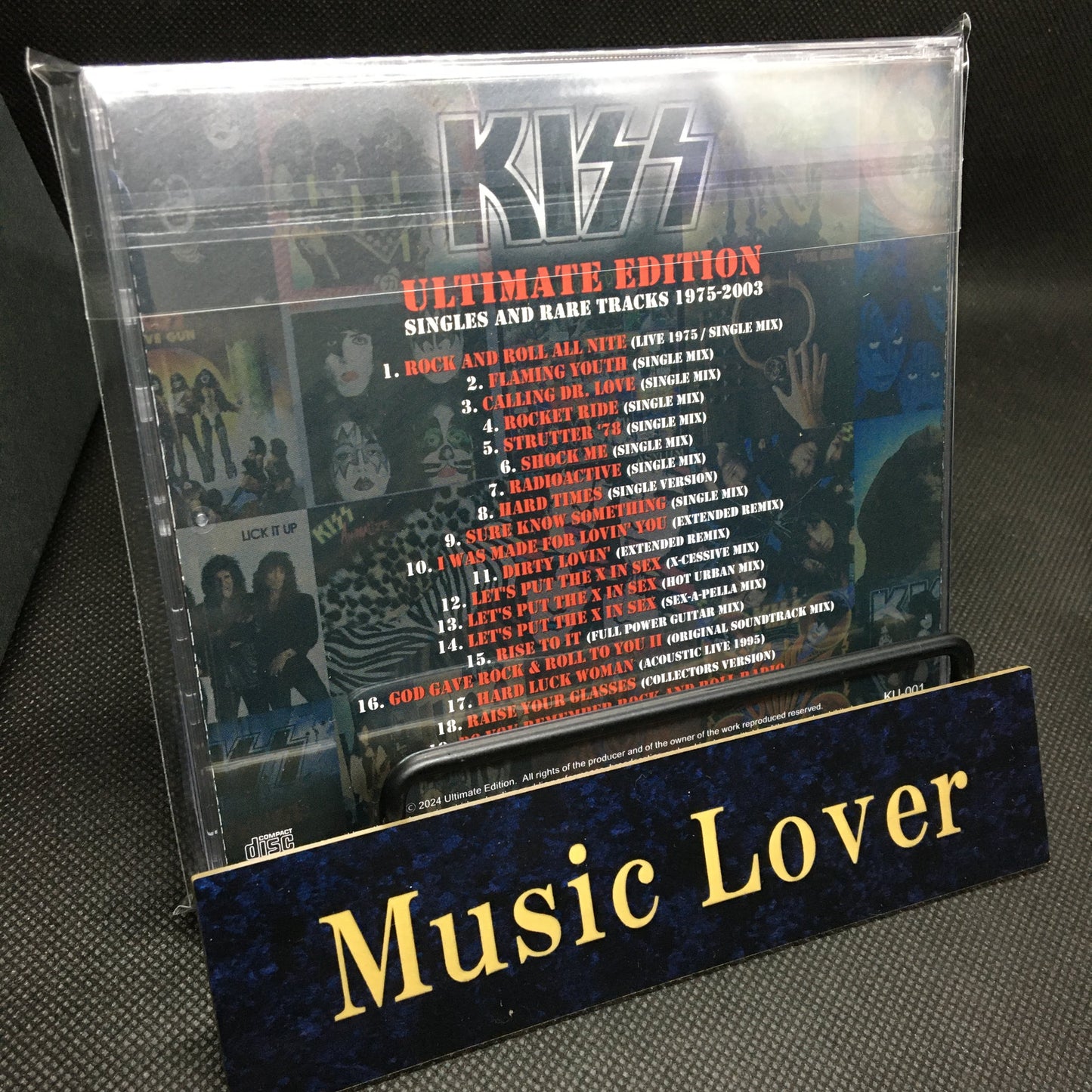 KISS / ULTIMATE EDITION SINGLES AND RARE TRACKS 1975-2003 (1CD)