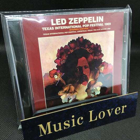 LED ZEPPELIN / TEXAS INTERNATIONAL POP FESTIVAL 1969 STEREO MATRIX STEREO SOUNDBOARD (1CD)