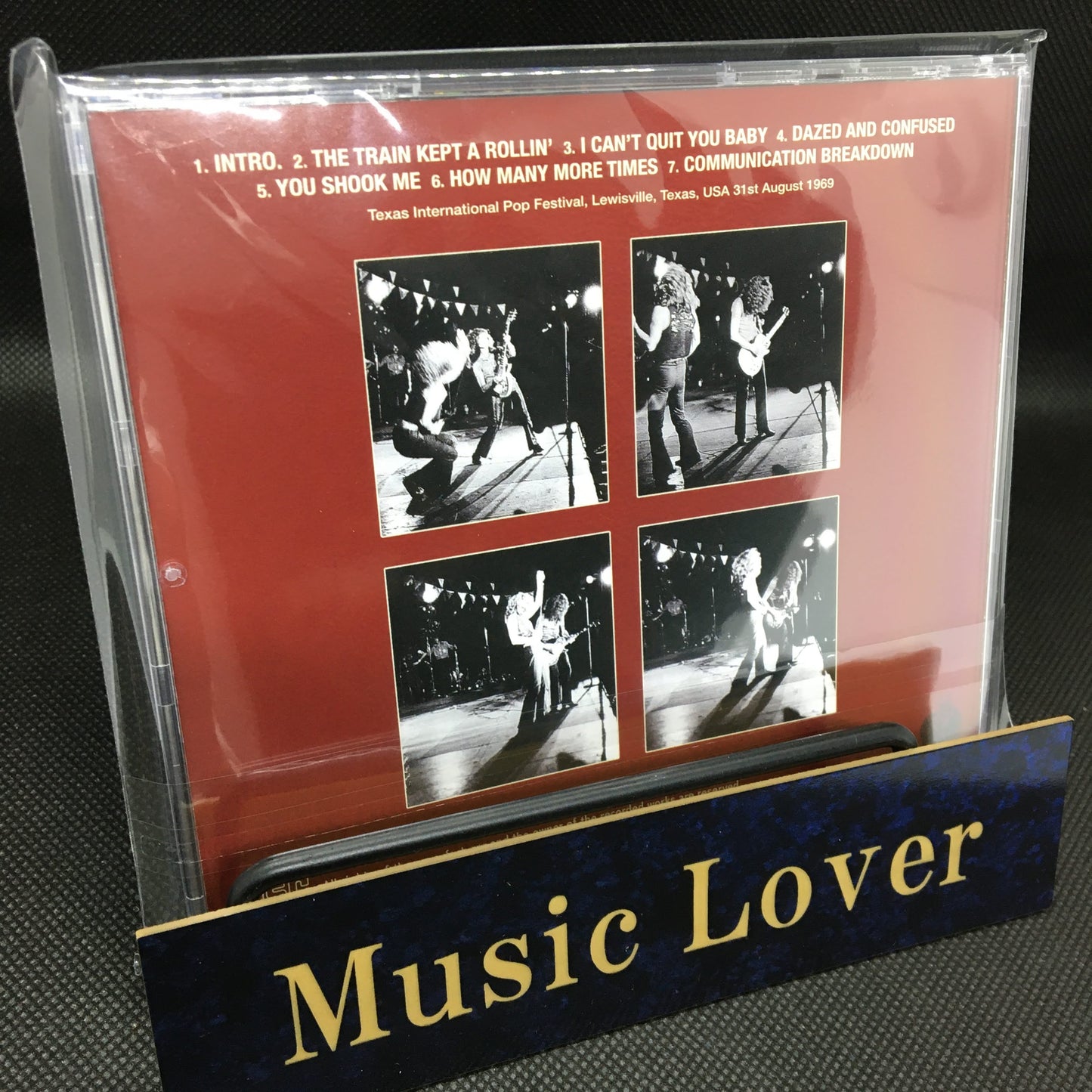 LED ZEPPELIN / TEXAS INTERNATIONAL POP FESTIVAL 1969 STEREO MATRIX STEREO SOUNDBOARD (1CD)