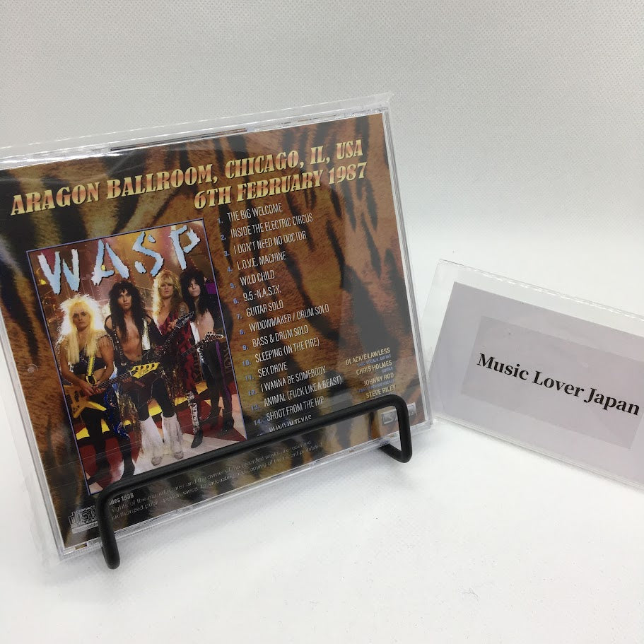 W.A.S.P. / CHICAGO 1987 (1CDR)