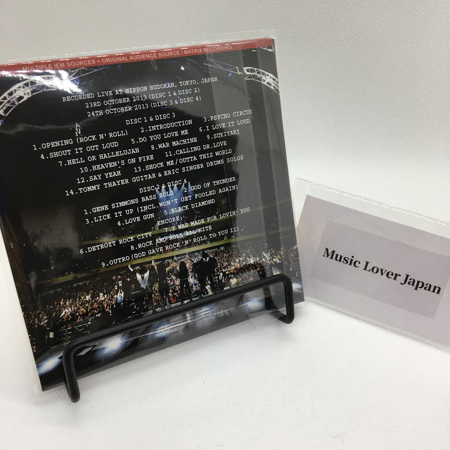 KISS / ALIVE ! 2013 BUDOKAN (4CD) Paper Sleeve with Obi Japan Tour 2013