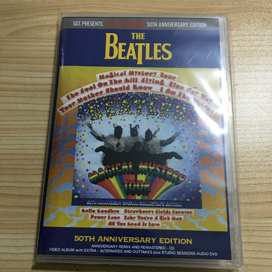 THE BEATLES / MAGICAL MYSTERY TOUR 50th ANNIVERSARY COLLECTOR'S EDITION 1CDR + 3DVDR