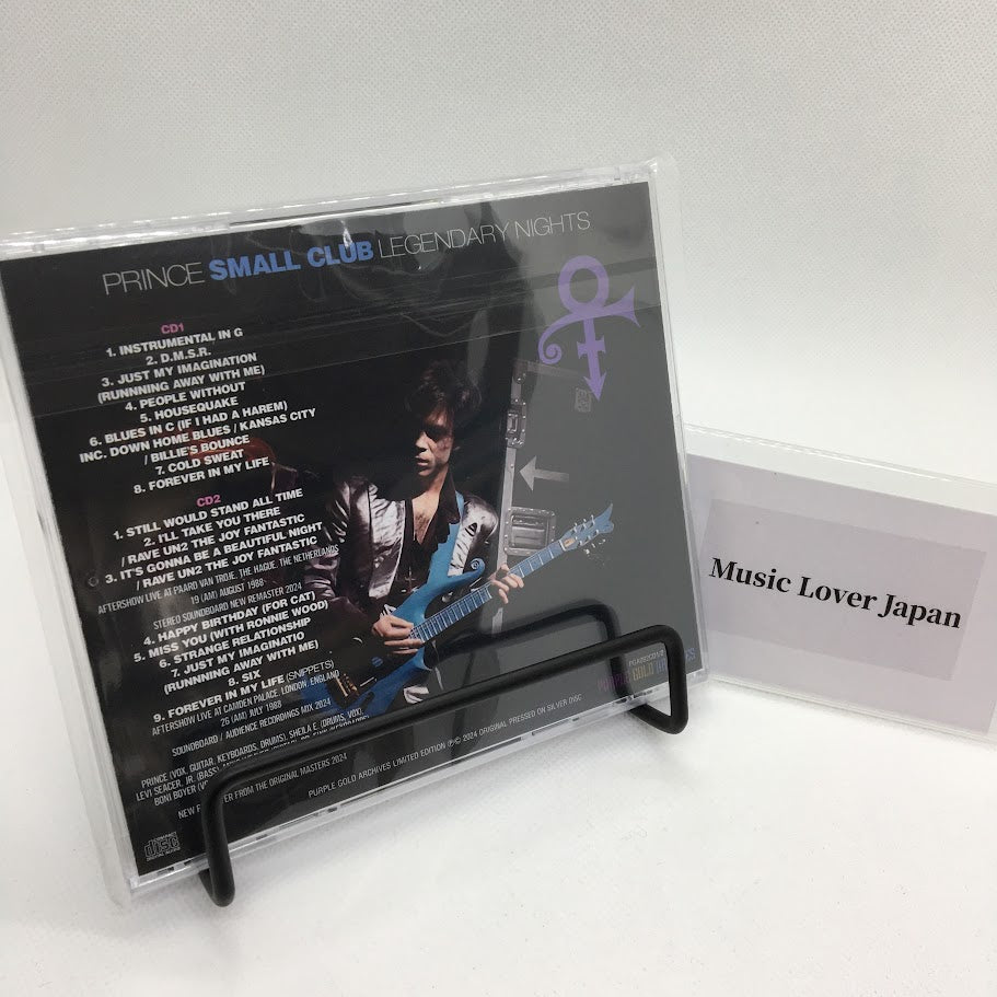PRINCE / SMALL CLUB LEGENDARY NIGHTS NEW REMASTERS FROM THE ORIGINAL MASTERS 2024 (2CD)