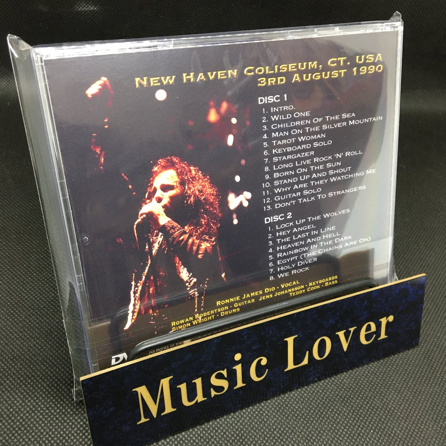 DIO / NEW HAVEN 1990 (2DVDR)