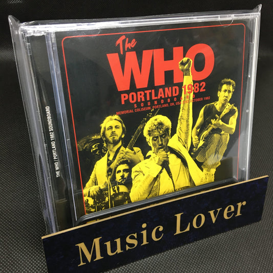 THE WHO / PORTLAND 1982 SOUNDBOARD (2CD)