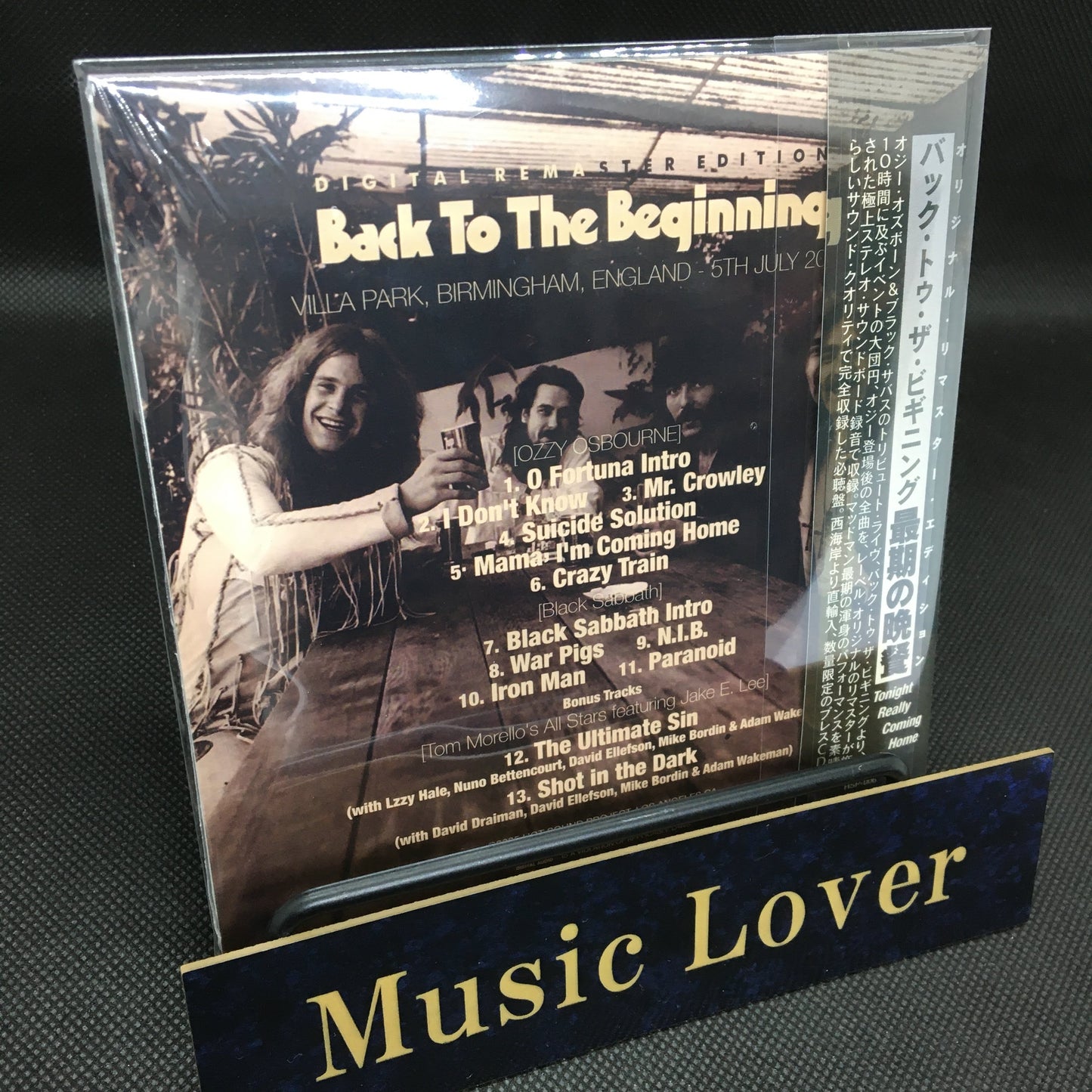 Ozzy Osbourne & BLACK SABBATH / Tonight Really Coming Home (1CD) Back to the Beginning
