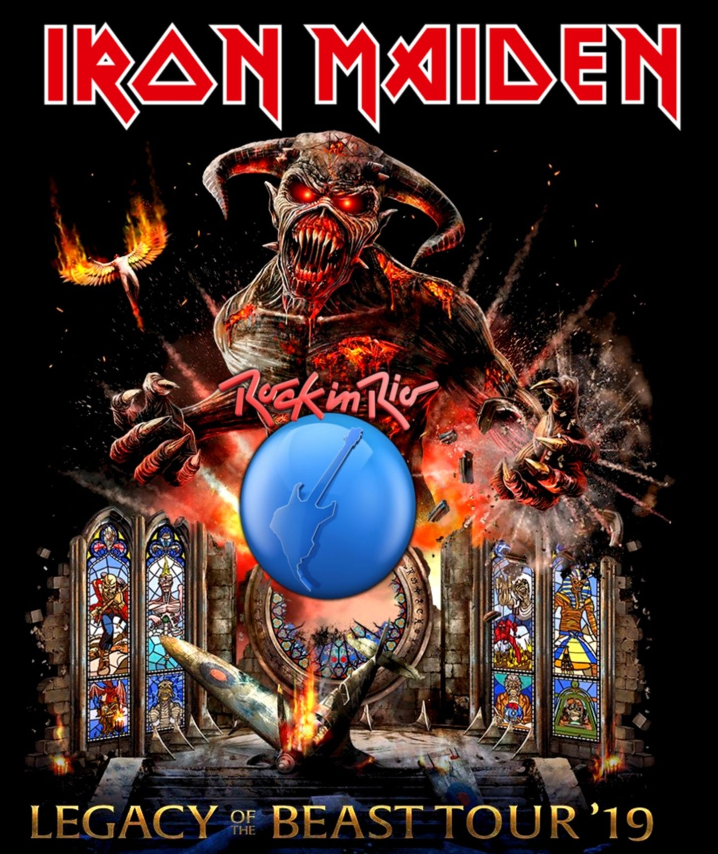 IRON MAIDEN / LEGACY OF THE BEAST YOUR 2019 (1BDR)