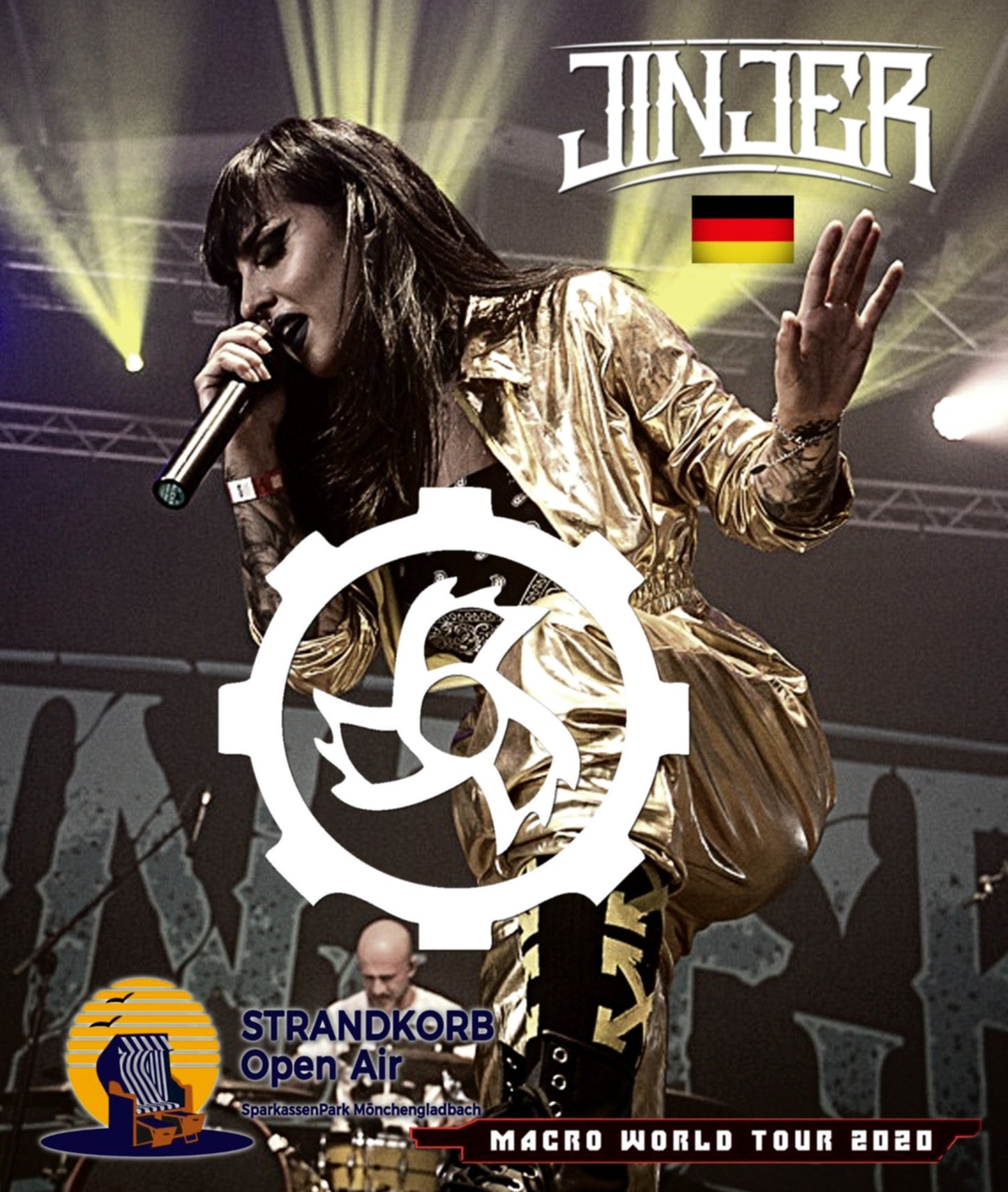 Jinjer / Macro Tour 2020 Strandkorb Open Air (1BDR)
