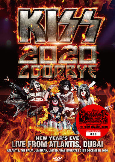 KISS 2020 GOODBYE LIVE FROM ATLANTIS, DUBAI (1DVD)