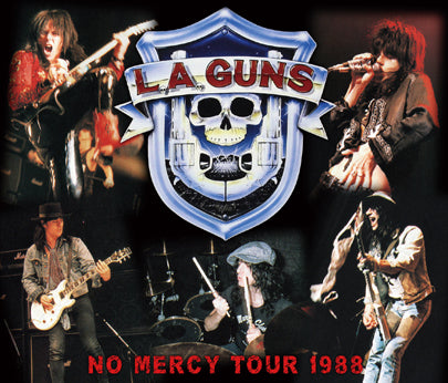 L.A. GUNS / NO MERCY TOUR 1988 Soundboard / PRO shot (1CDR+2DVDR)