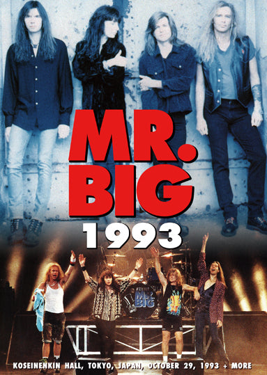 MR.BIG / 1993 PRO shot Soundboard (1DVDR+1CDR)