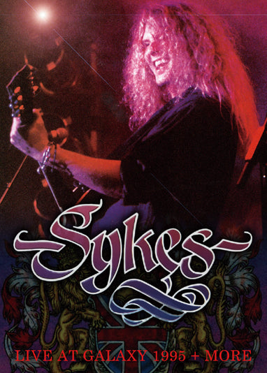 JOHN SYKES / LIVE AT GALAXY 1995 + MORE PRO SHOT (1DVDR)
